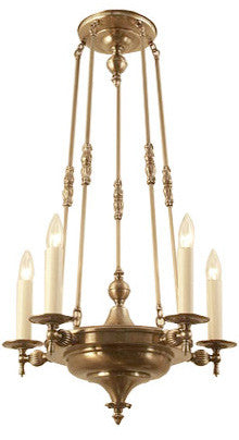 Wakefield Chandelier - 5 Light Candle