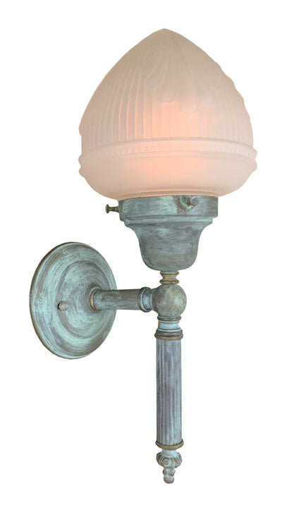 Hudson Torch Exterior Wall Sconce
