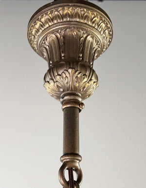 Antique 1920s Empire Wedding Cake Chandelier