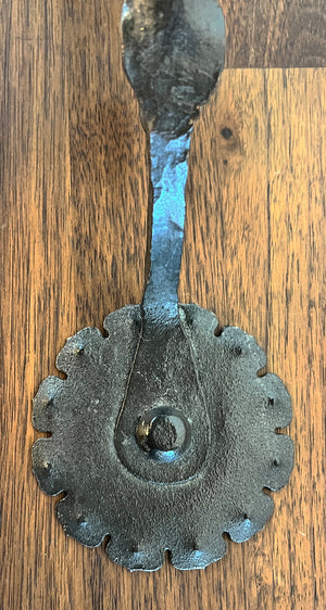 $1400 PAIR - 5 PAIRS AVAILABLE -  Incredible Antique 1910 Era 27" Tall Wrought Iron Candelabra Sconces