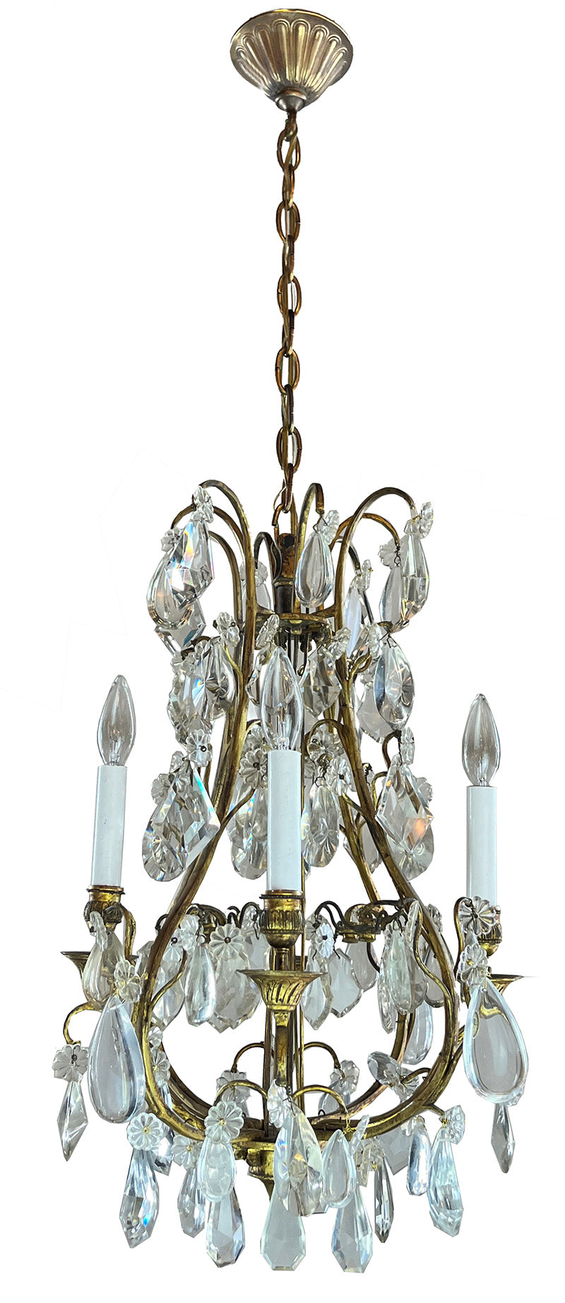 french crystal chandeloer