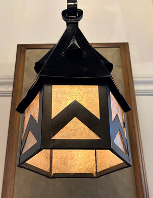 $1100 PAIR - Antique 1930s Art Deco - Arts and Crafts Exterior Wall Sconces