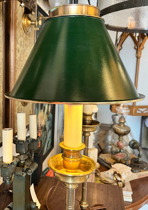 $1100 PAIR- Elegant Pair of Vintage Champan Neo Classical Claw Foot Table Lamps with Marble Bases