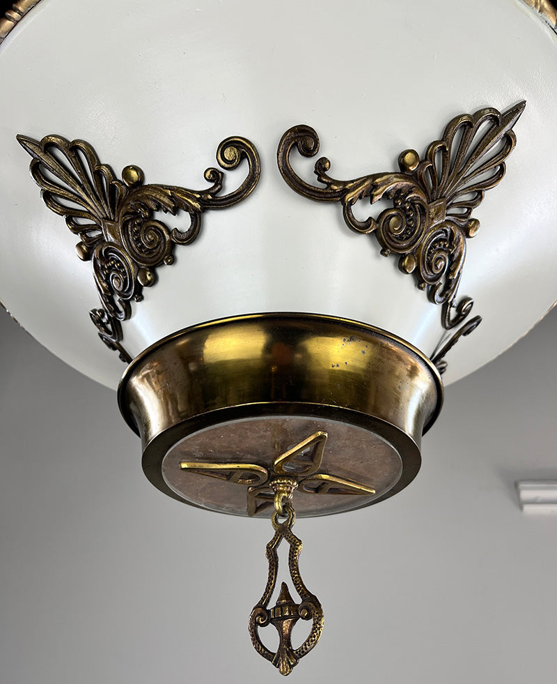 Antique Circa 1930 Art Deco Theatre Light - Turn of the Century