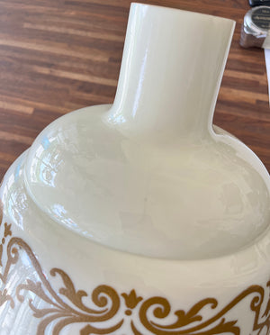 Antique Circa 1930 Art Deco Torchiere Lamp Attributed to Lightolier