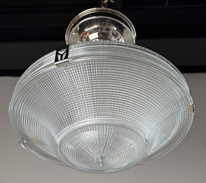 Antique Circa 1930s Holophane Flush Mount