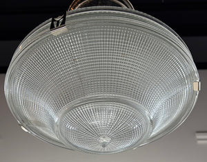 Antique Circa 1930s Holophane Flush Mount