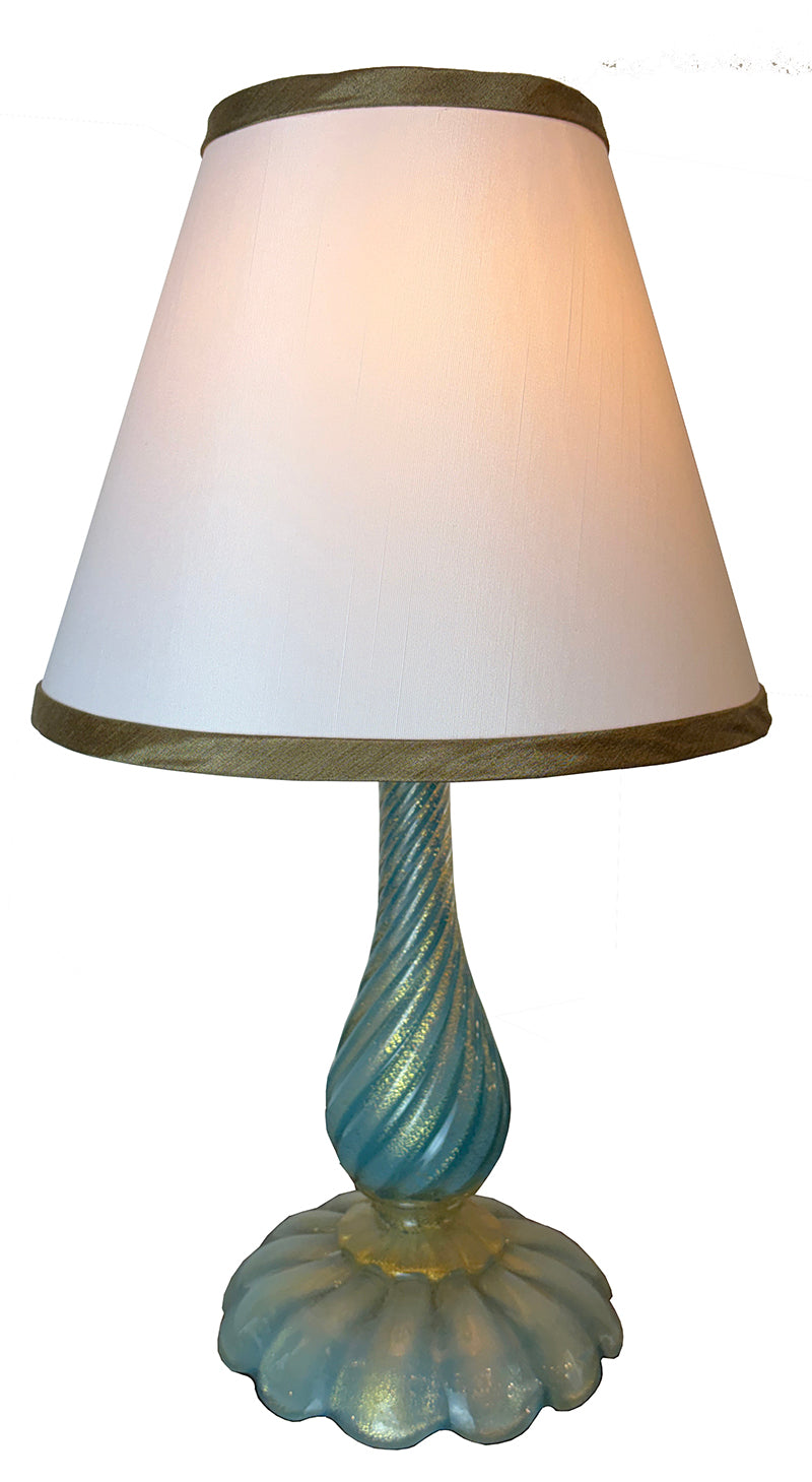 Vintage 1950s Petite Murano Table Lamp