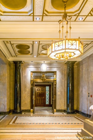 $11k PAIR - Incredible PAIR of Original 1930 Art Deco / Beaux Arts Fixtures From the Canada Life Building in Toronto, Ontario