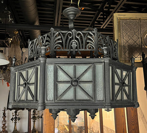 $11k PAIR - Incredible PAIR of Original 1930 Art Deco / Beaux Arts Fixtures From the Canada Life Building in Toronto, Ontario