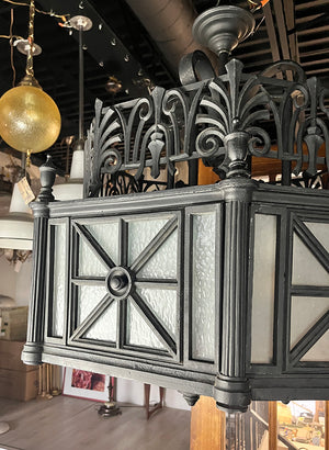 $11k PAIR - Incredible PAIR of Original 1930 Art Deco / Beaux Arts Fixtures From the Canada Life Building in Toronto, Ontario