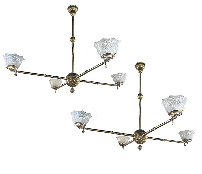 Bradley and Hubbard Gas Lights