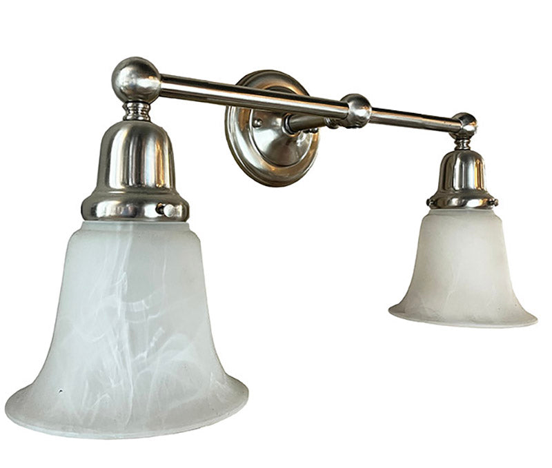 Wellington Wall Sconce with Close Backplate -  2 Light
