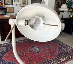 Vintage 1940s Signed Hill-Rom Medical Lamp