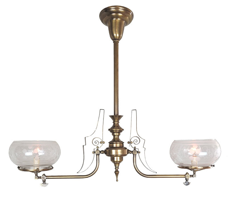 aesthetic movement 1880s gasolier 