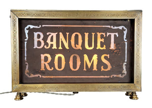 Sign Signage Box Lamp Banquet Rooms 