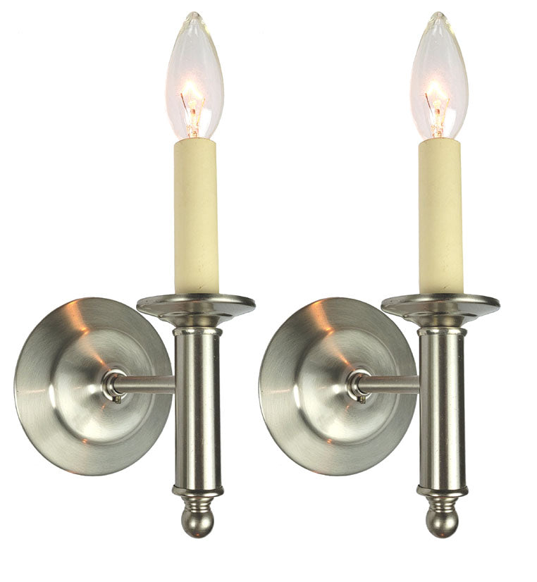 $250 PAIR - Handmade Mid Century Modern Inspired Cylinder Wall Sconces.