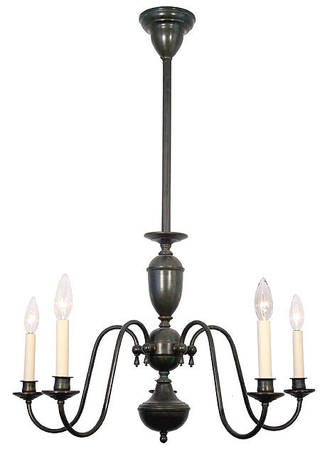 Jamestown Chandelier - 5 Light Candle