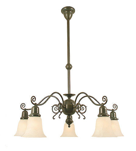 Windermere Chandelier - 5 Light with 2 1/4" Shades