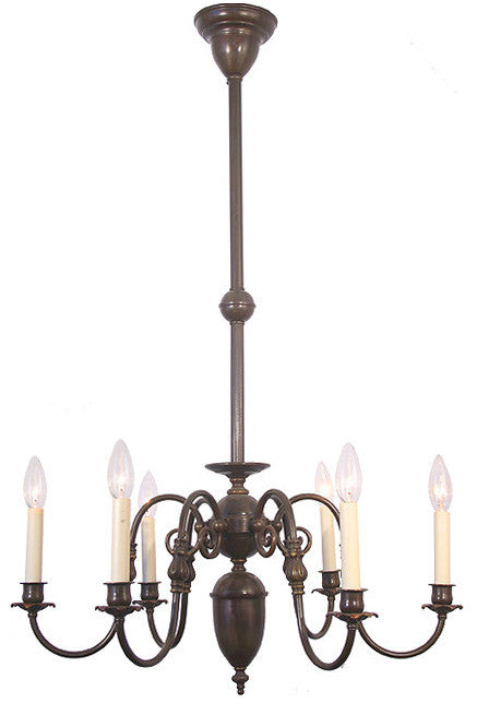 Chelsea Chandelier - 6 Light Candle