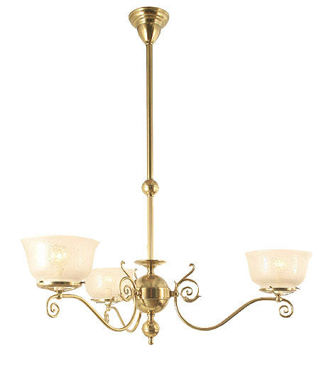 Windermere Chandelier - 3 Light Gas Style