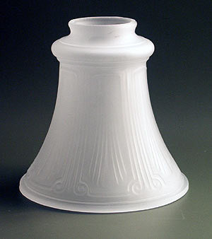 Frosted Deco Bell Shade